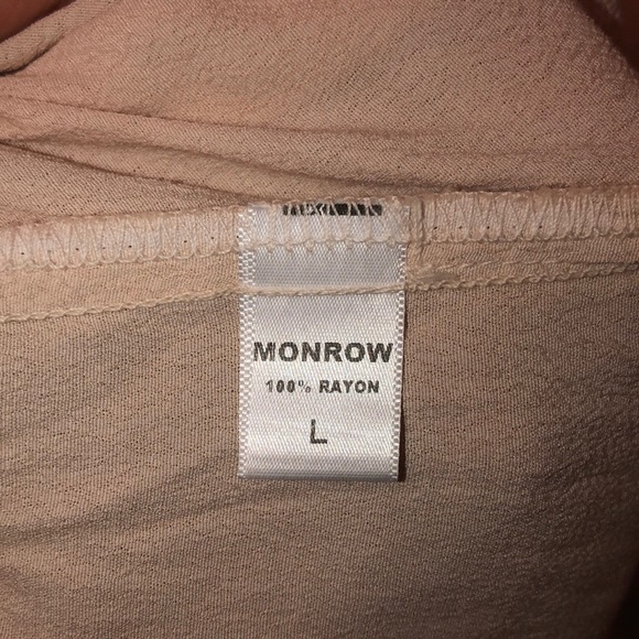 Monrow Lace-up crepe maxi dress NWOT - Picture 5 of 6
